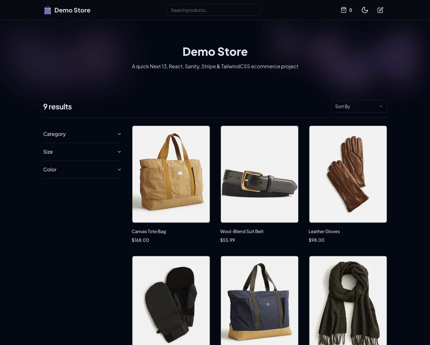 e-commerce store project image